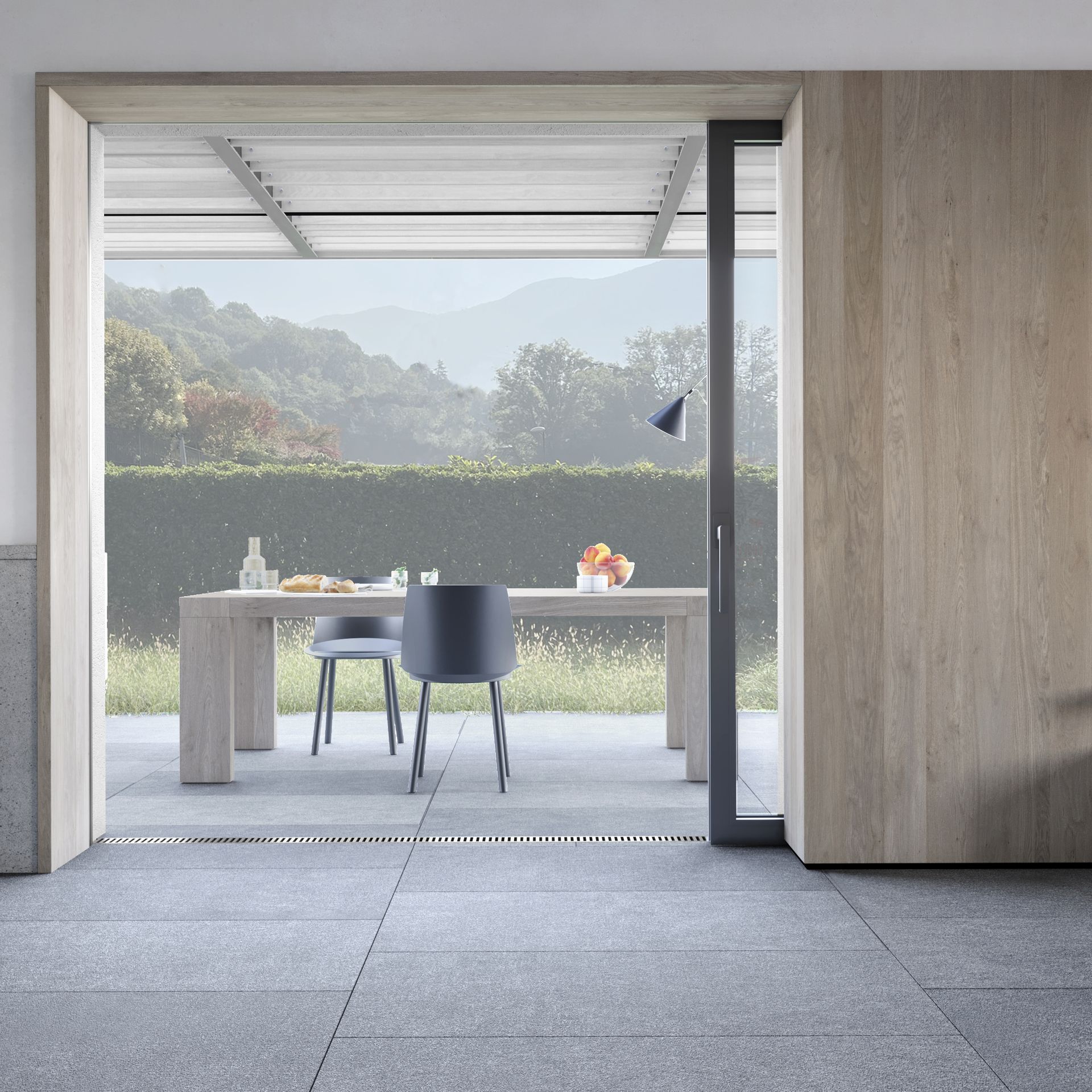 Progetto interior design, ristrutturazione appartamento, corpo scala, open space, isola cucina, Bergamo, Milano, Lago di Como, Londra, New York, Parigi, Gstaad