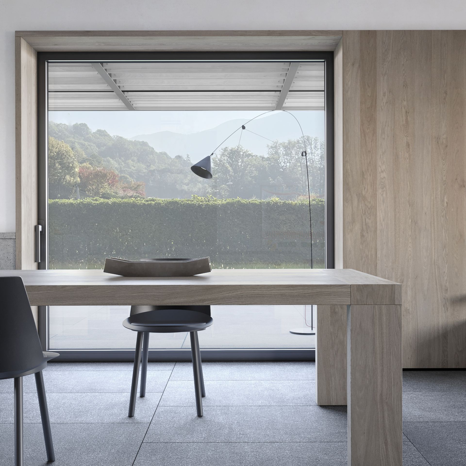 Progetto interior design, ristrutturazione appartamento, corpo scala, open space, isola cucina, Bergamo, Milano, Lago di Como, Londra, New York, Parigi, Gstaad