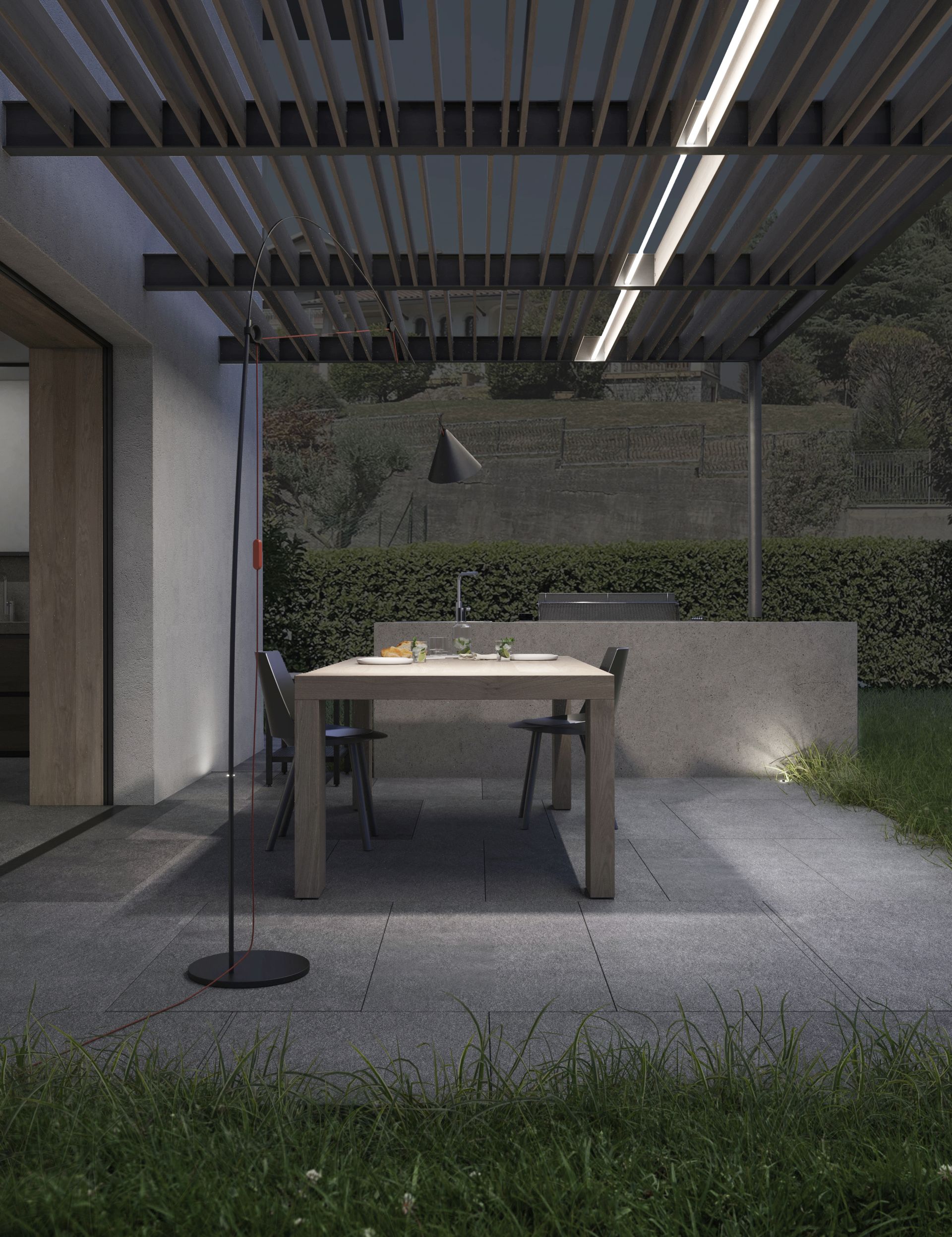 Progetto interior design, ristrutturazione appartamento, corpo scala, open space, isola cucina, Bergamo, Milano, Lago di Como, Londra, New York, Parigi, Gstaad