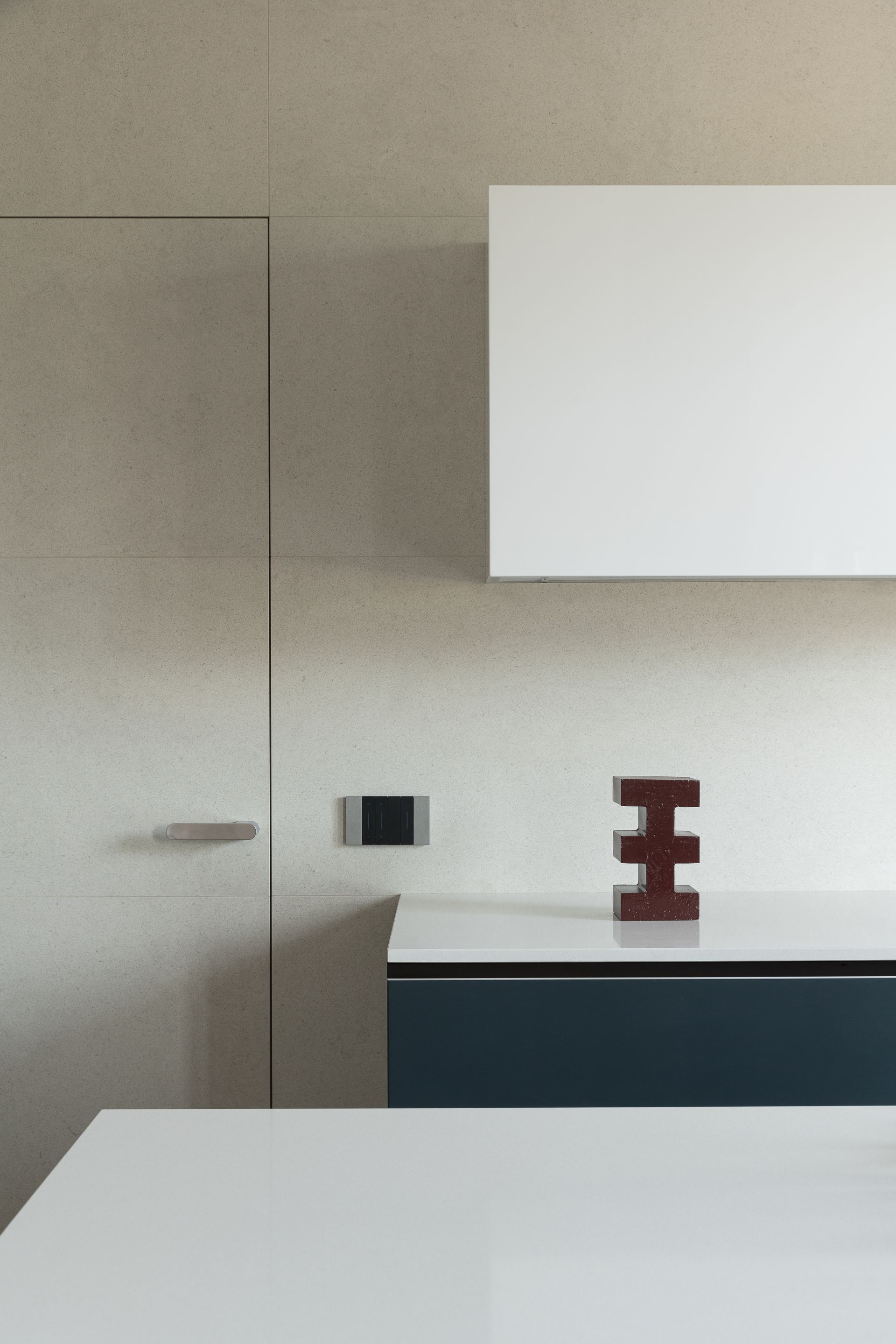 Interior design project, apartment with a view renovation Seriana Valley, Bergamo, Milan, Lake Como, London, New York, Paris. Officina Magisafi architecture design - kitchen view