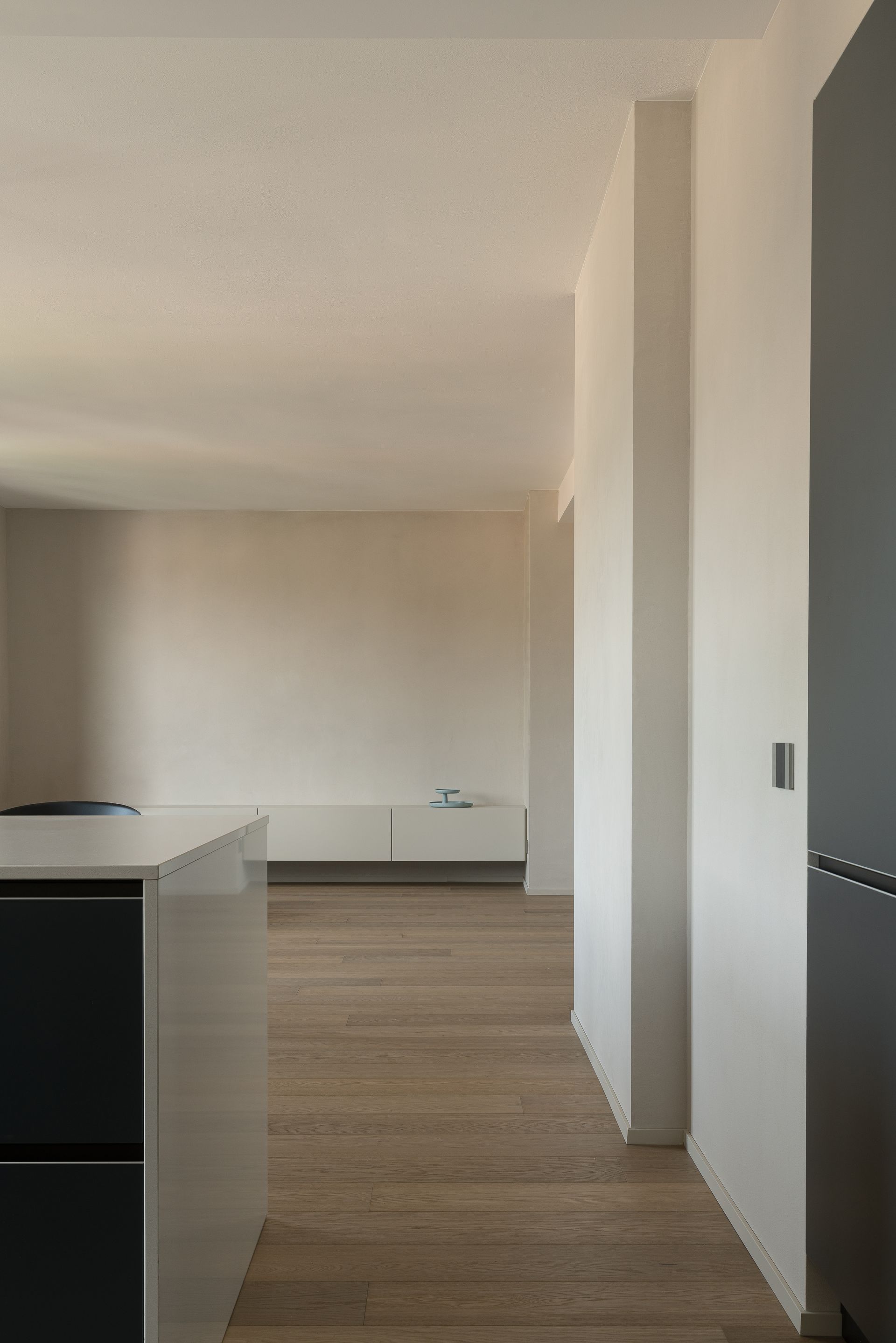 progetto interior design, ristrutturazione interni appartamento con vista Valle Seriana, Bergamo, Milano, Lago di Como, Londra, New York, Parigi. Officina Magisafi architettura design - dettaglio ingresso