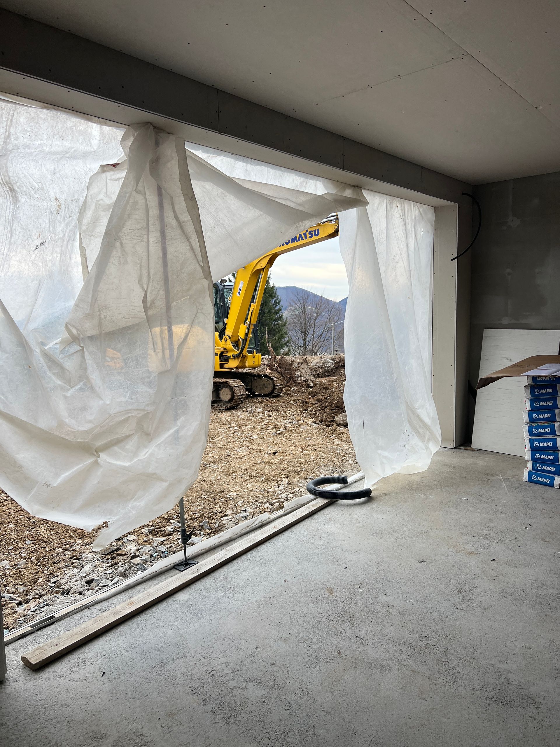 Officina Magisafi architecture interior design studio, materials palettes and finishings, Seriana Valley, Bergamo, Milan, Brescia, lake Como, lake Garda - office